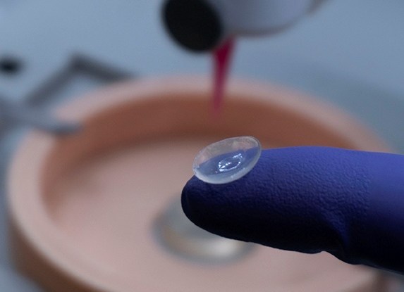 Bioprinted cornea